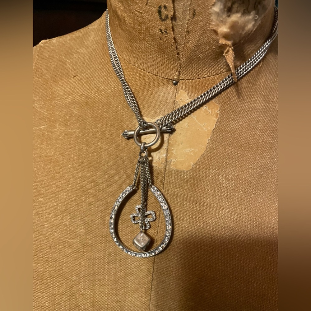 Juicy Couture Hanging Chain Necklace